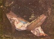 Gustave Courbet hammock Germany oil painting artist